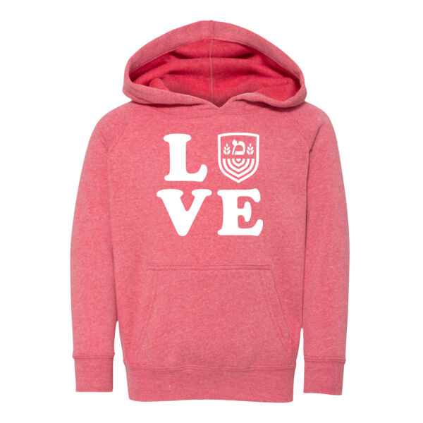 Independent Trading Co. - Toddler Special Blend Raglan Hooded Sweatshirt - Printed Logo Thumbnail