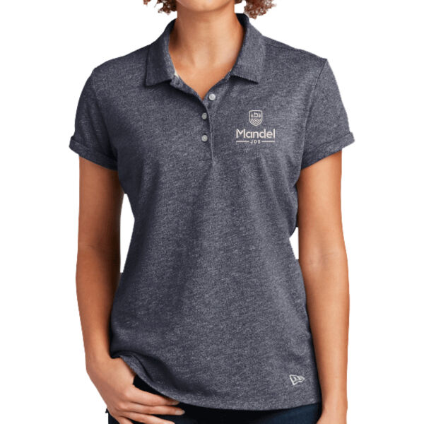 New Era ® - Ladies Slub Twist Polo - Embroidered Logo Thumbnail