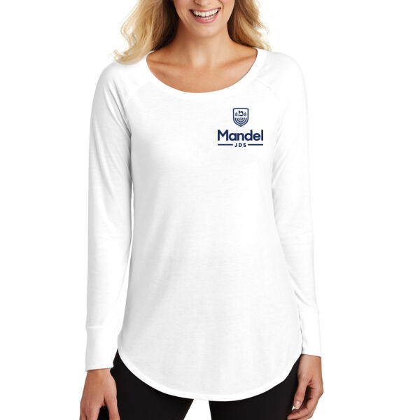 District ® Women’s Perfect Tri ® Long Sleeve Tunic Tee - Printed Logo Thumbnail