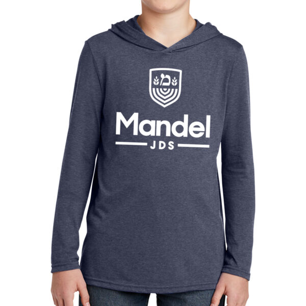 District ® Youth Perfect Tri ® Long Sleeve Hoodie - Printed Logo Thumbnail