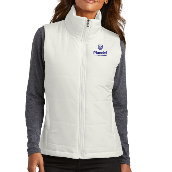 Port Authority Ladies Puffer Vest - Embroidered Logo Thumbnail