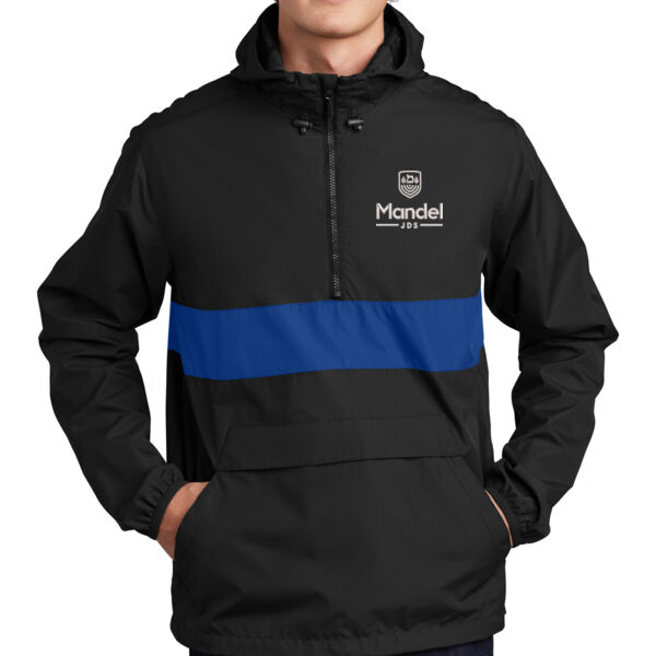 Sport-Tek® Zipped Pocket Anorak - Embroidered Logo Thumbnail