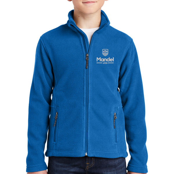 Port Authority® Youth Value Fleece Jacket - Embroidered Logo Thumbnail