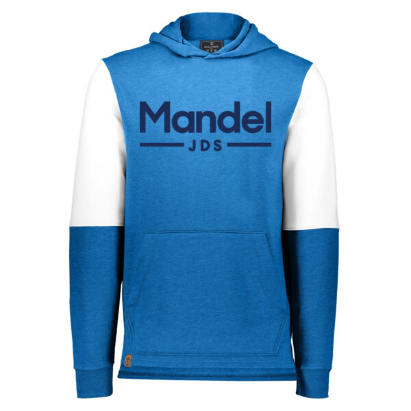 Youth All American Team Fleece Coloblocked Hooded Sweatshirt - Printed Logo Thumbnail