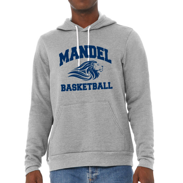 BELLA + CANVAS Unisex Sponge Fleece Pullover Hoodie - Printed Logo Thumbnail