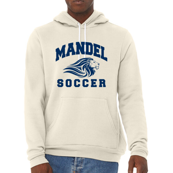 BELLA + CANVAS Unisex Sponge Fleece Pullover Hoodie - Printed Logo Thumbnail