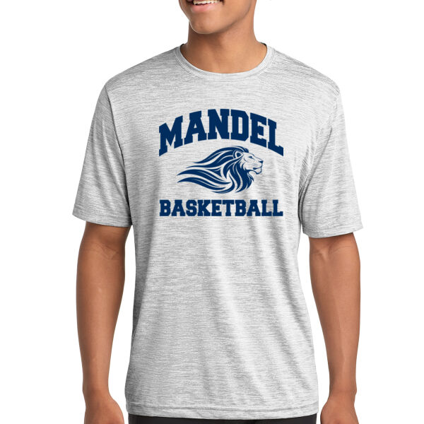 Sport Tek PosiCharge Electric Heather Tee - Printed Logo Thumbnail