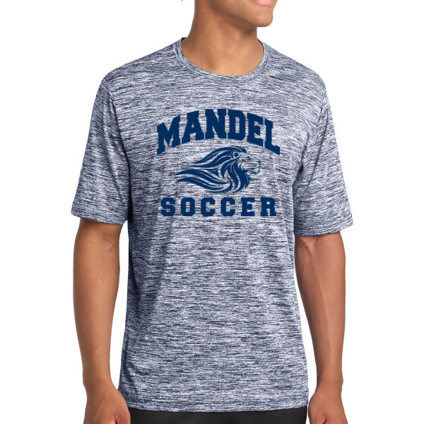 Sport Tek PosiCharge Electric Heather Tee - Printed Logo Thumbnail