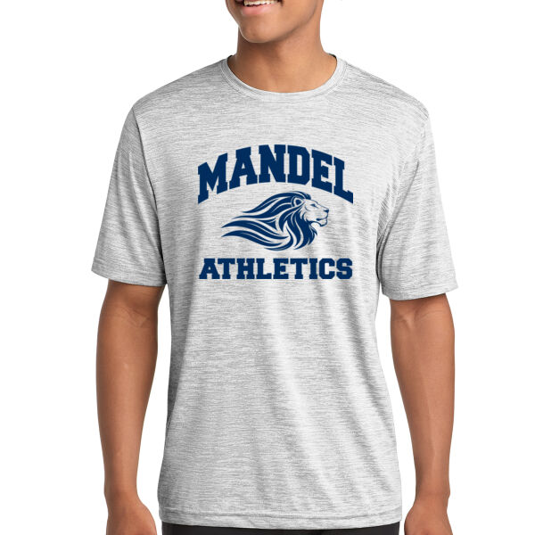 Sport Tek PosiCharge Electric Heather Tee - Printed Logo Thumbnail