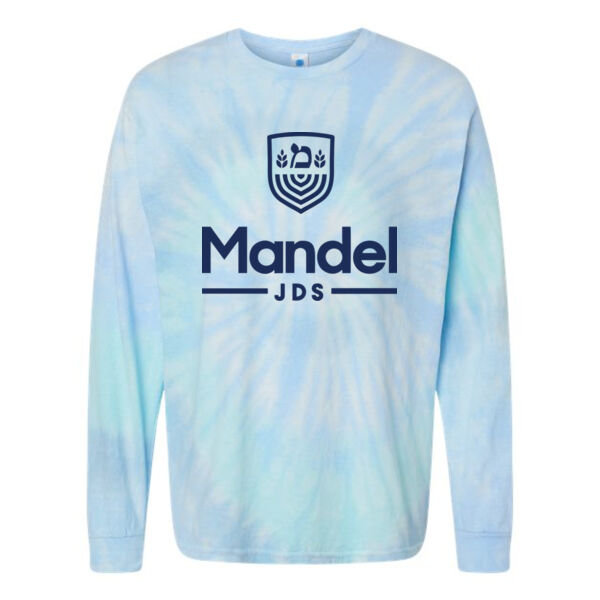 Colortone Youth Tie-Dyed Long Sleeve T-Shirt - Printed Logo Thumbnail