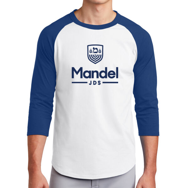 Sport-Tek Colorblock Raglan Jersey - Printed Logo Thumbnail