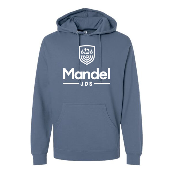 Independent Trading Co Unisex Midweight Hooded Sweatshirt - Printed Logo Thumbnail