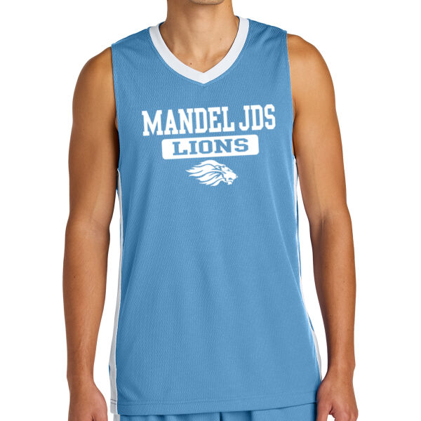 Sport Tek Rival Basketball Rev Jersey - Printed Logo Thumbnail