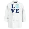 Eight Knot Button Chef Coat with Thermometer Pocket Thumbnail