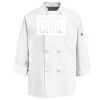 Eight Knot Button Chef Coat with Thermometer Pocket Thumbnail