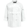 Eight Knot Button Chef Coat with Thermometer Pocket Thumbnail