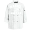 Eight Knot Button Chef Coat with Thermometer Pocket Thumbnail