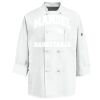 Eight Knot Button Chef Coat with Thermometer Pocket Thumbnail