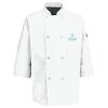 Eight Pearl Button Chef Coat with Thermometer Pocket Thumbnail