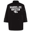 Ten Pearl Button Black Chef Coat Thumbnail