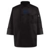 Black Knot Button Chef Coat Thumbnail