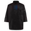 Black Knot Button Chef Coat Thumbnail